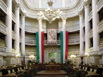 Sala del Tricolore: Reggio Emilia, Napoleone e la prima bandiera italiana